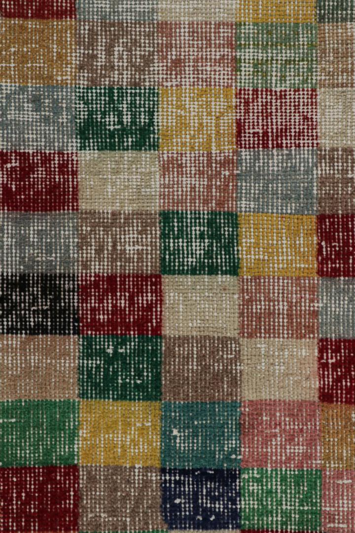 Vintage Zeki Müren Art Deco Rug