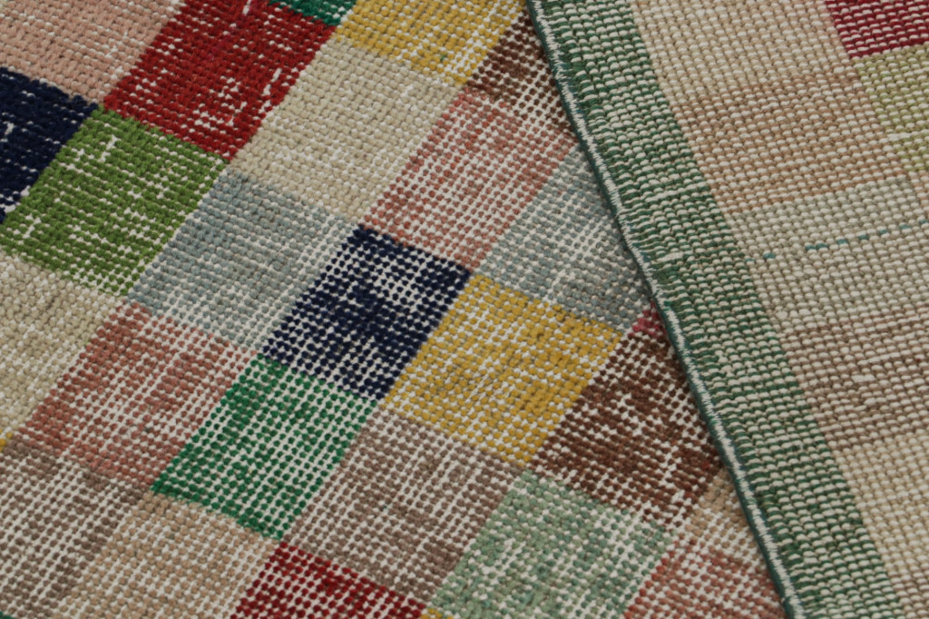 Vintage Zeki Müren Art Deco Rug