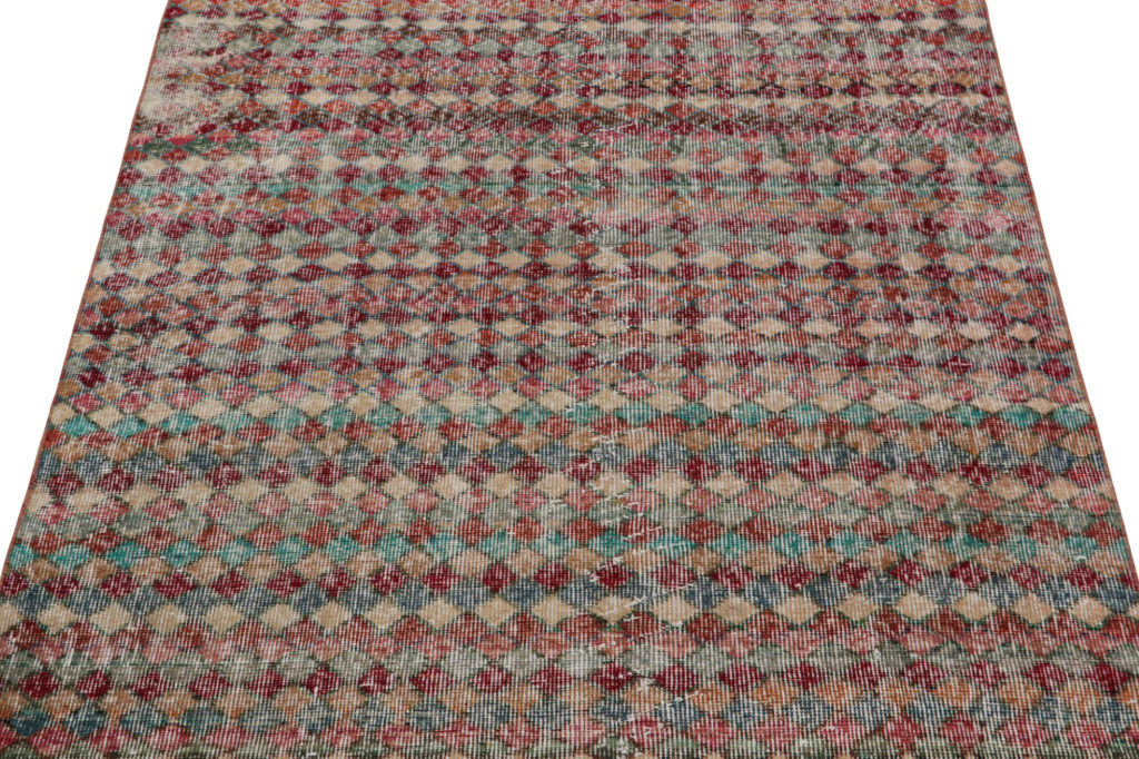 Vintage Zeki Müren Art Deco Rug