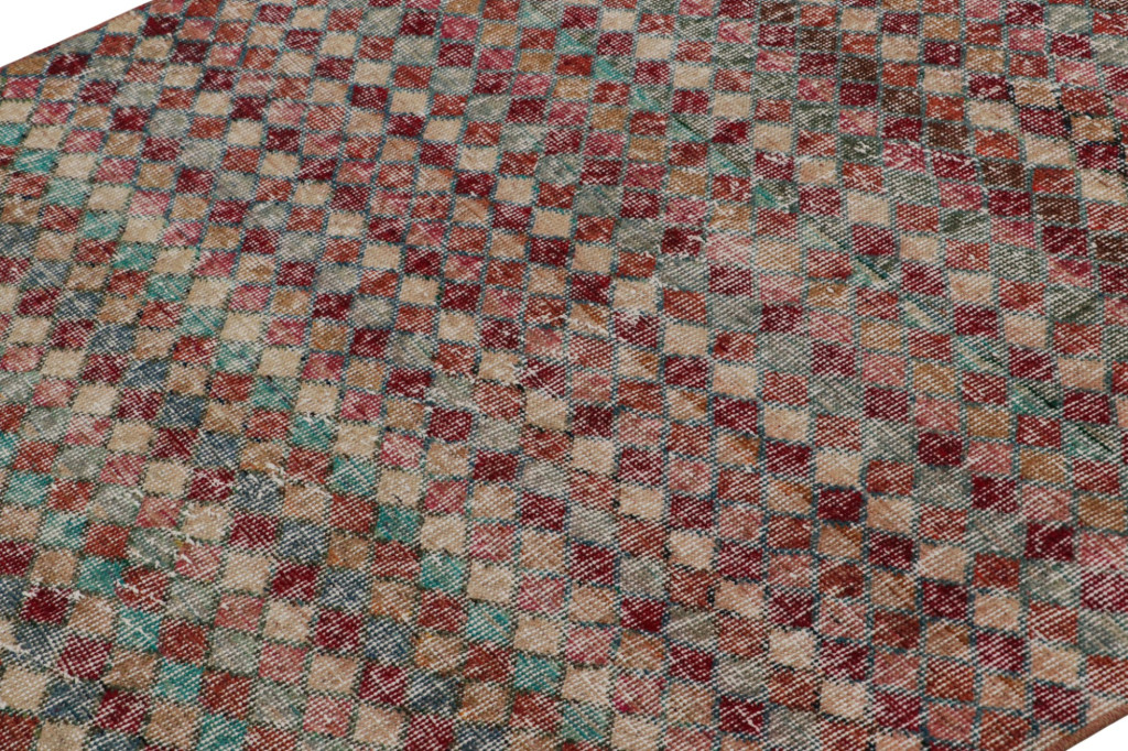 Vintage Zeki Müren Art Deco Rug