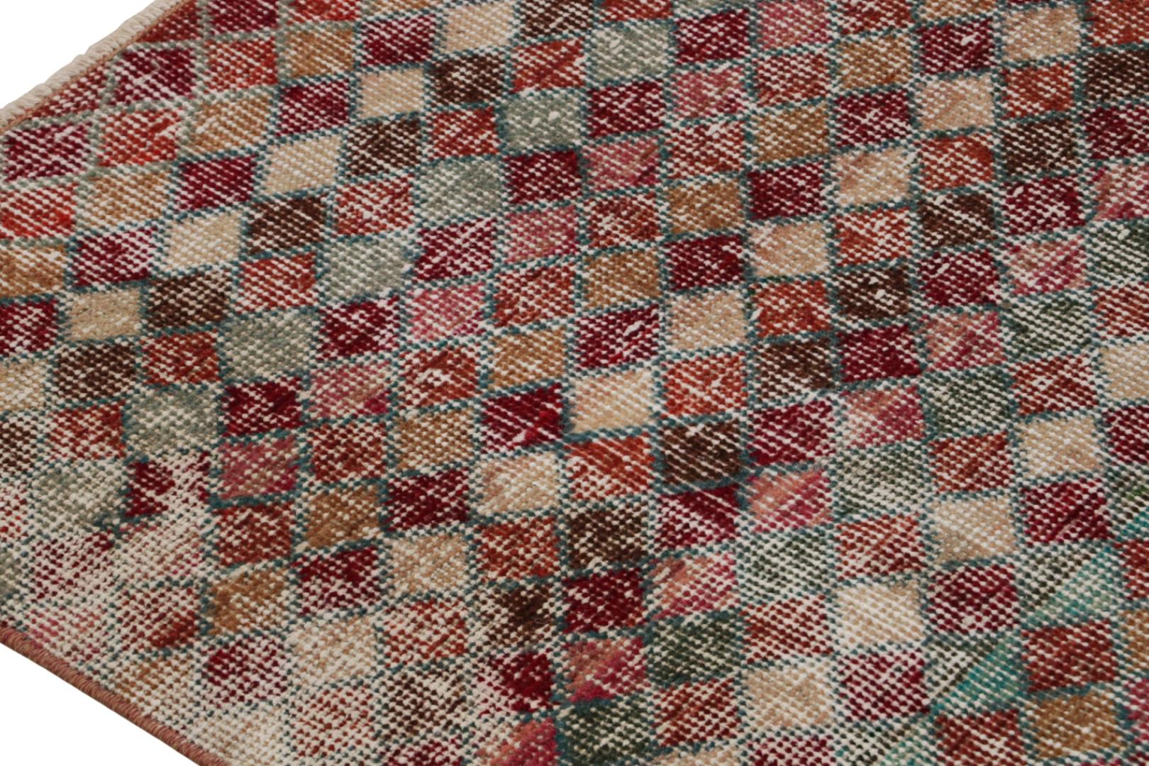 Vintage Zeki Müren Art Deco Rug