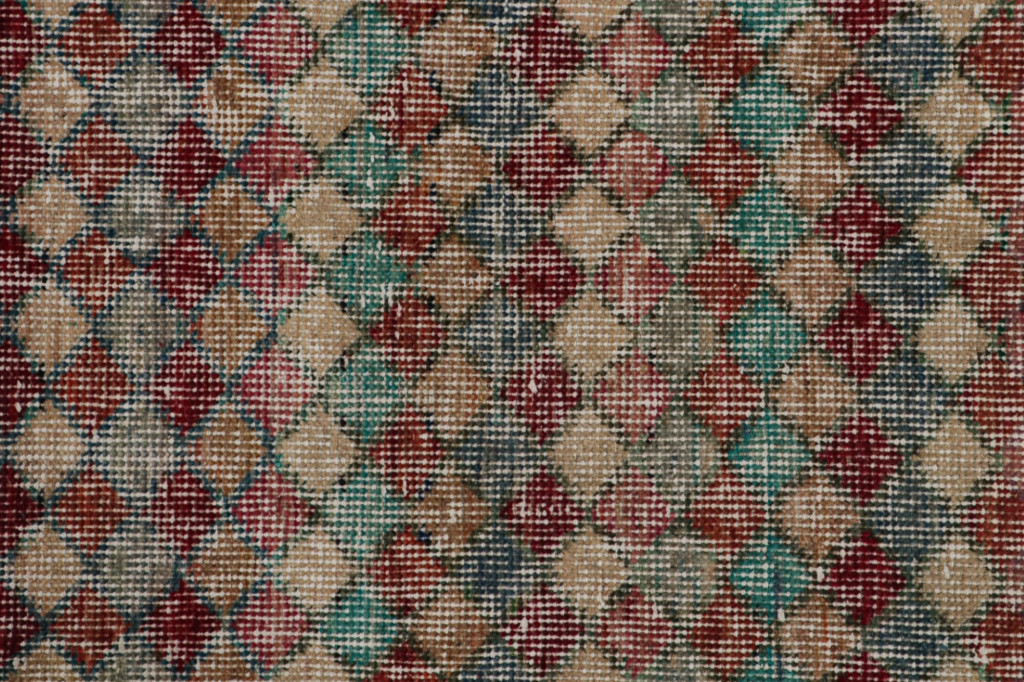 Vintage Zeki Müren Art Deco Rug