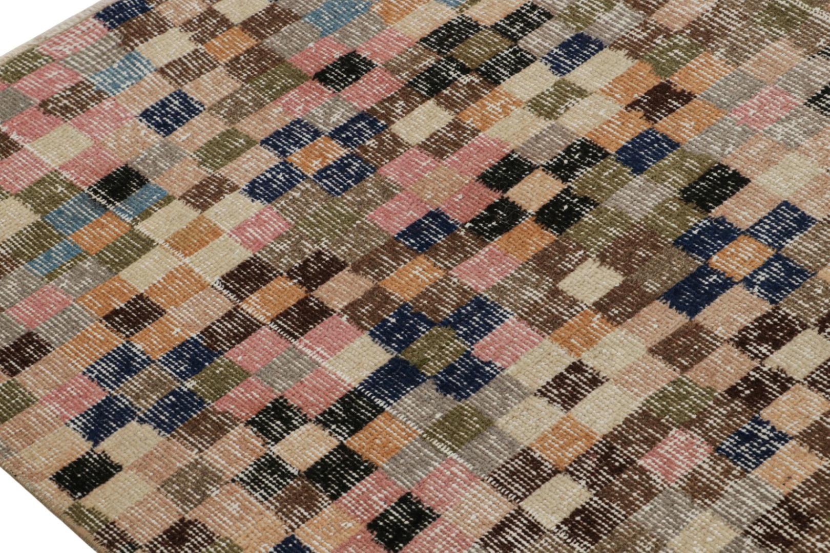 Vintage Zeki Müren Art Deco Rug