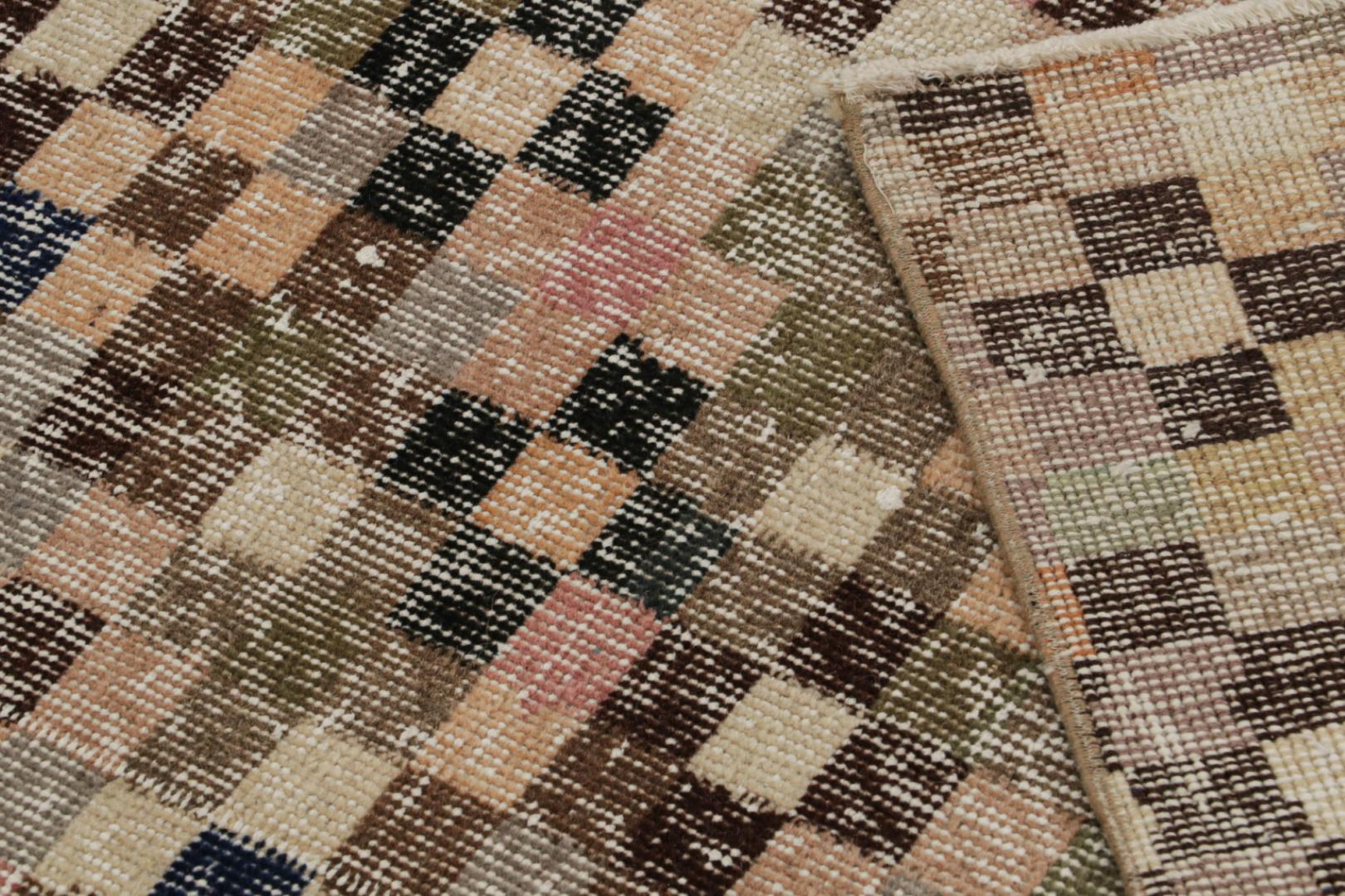 Vintage Zeki Müren Art Deco Rug