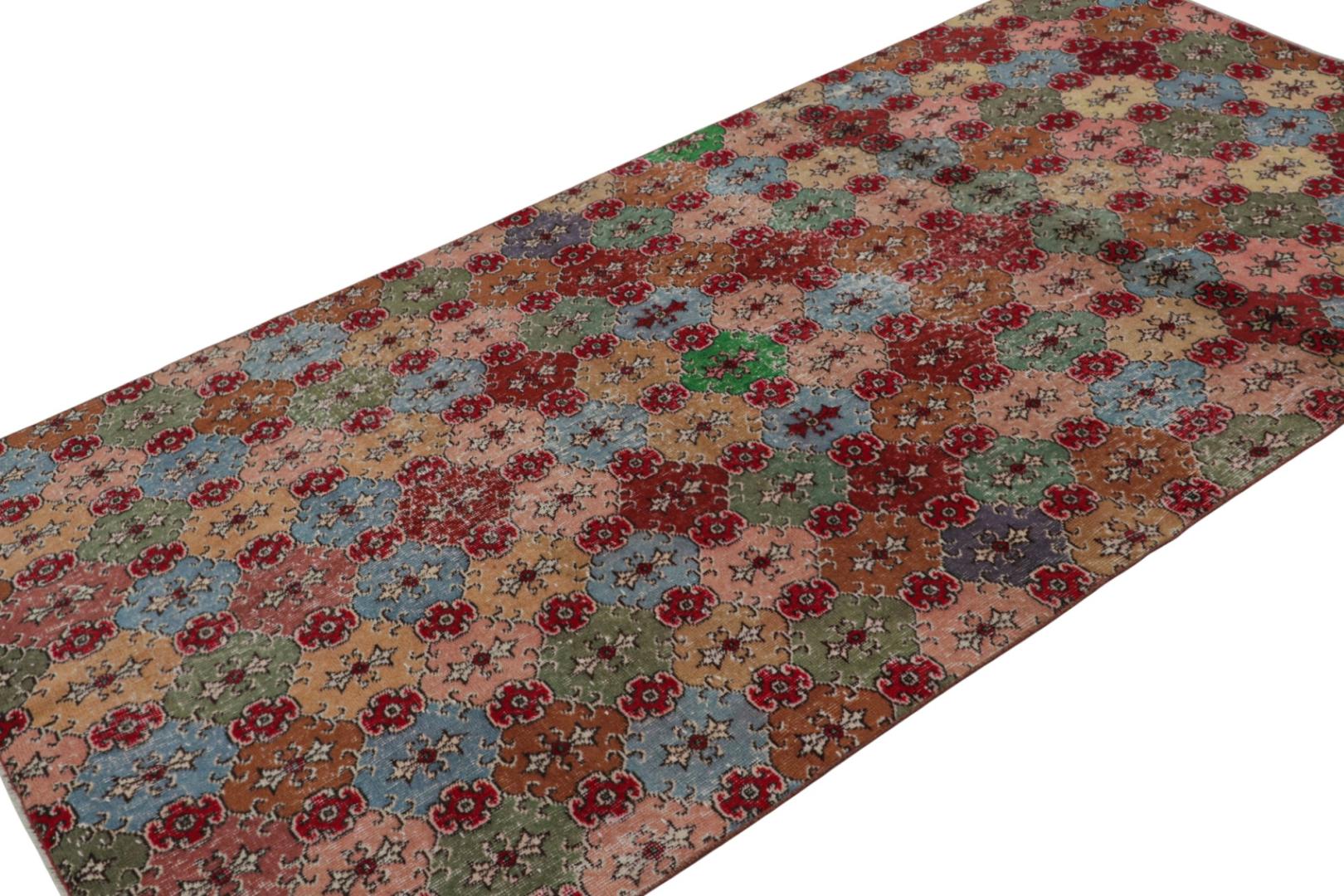 Vintage Zeki Müren Art Deco Rug