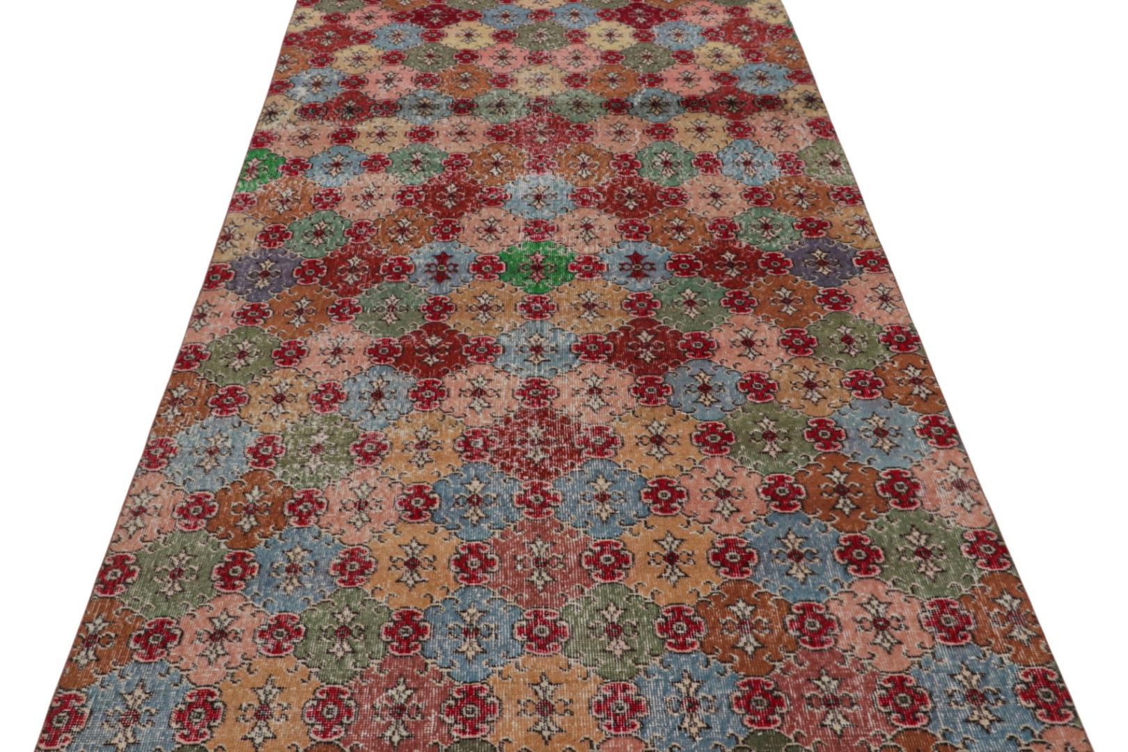 Vintage Zeki Müren Art Deco Rug