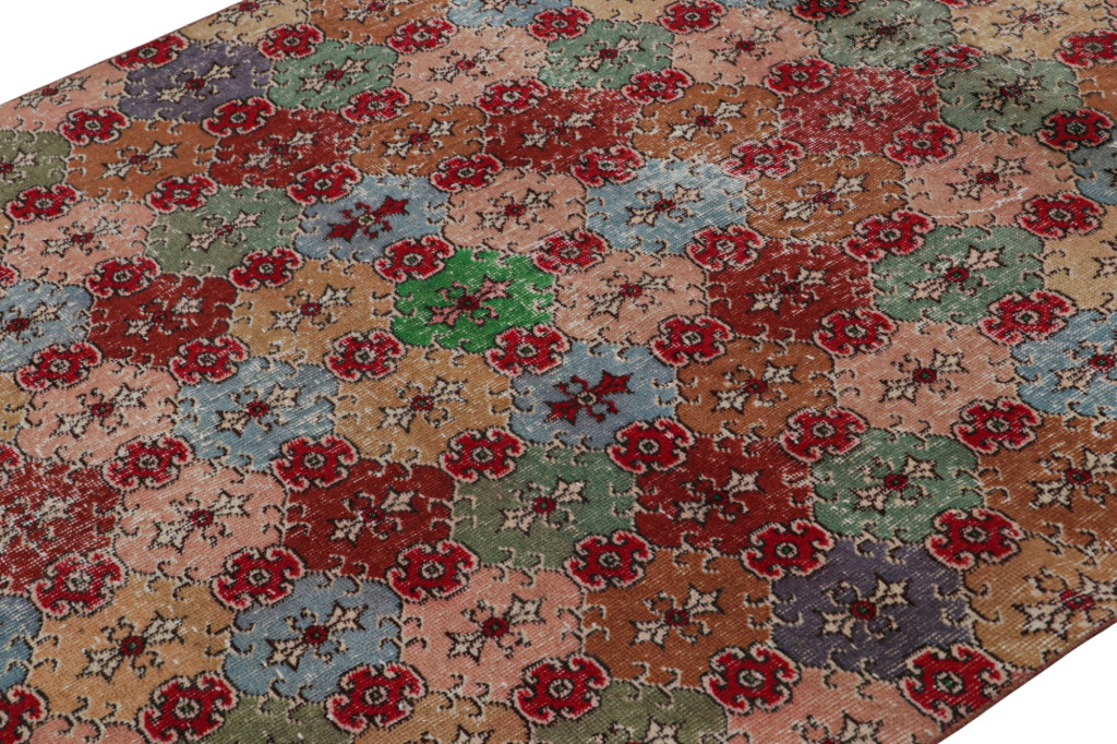 Vintage Zeki Müren Art Deco Rug