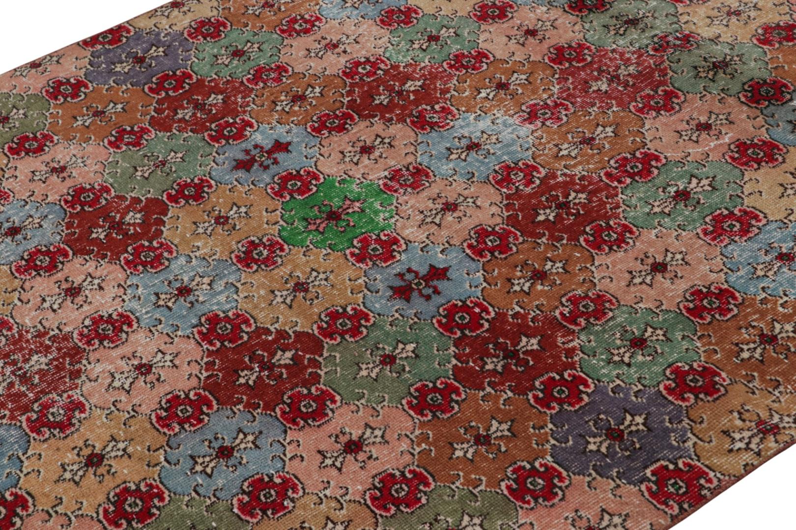 Vintage Zeki Müren Art Deco Rug