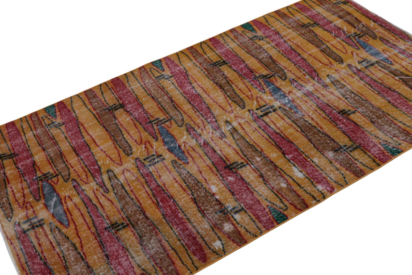 Vintage Zeki Müren Art Deco Rug