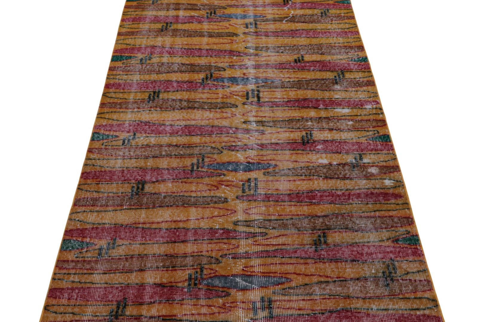 Vintage Zeki Müren Art Deco Rug