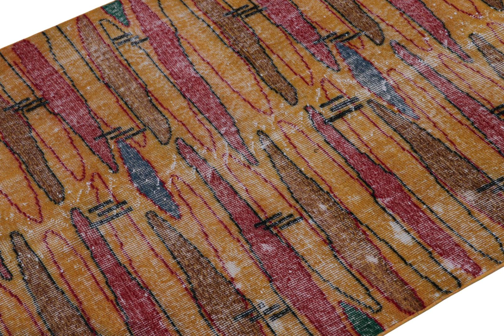 Vintage Zeki Müren Art Deco Rug