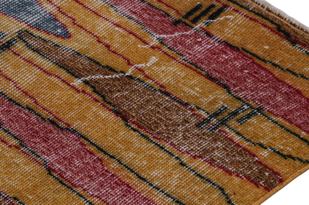 Vintage Zeki Müren Art Deco Rug