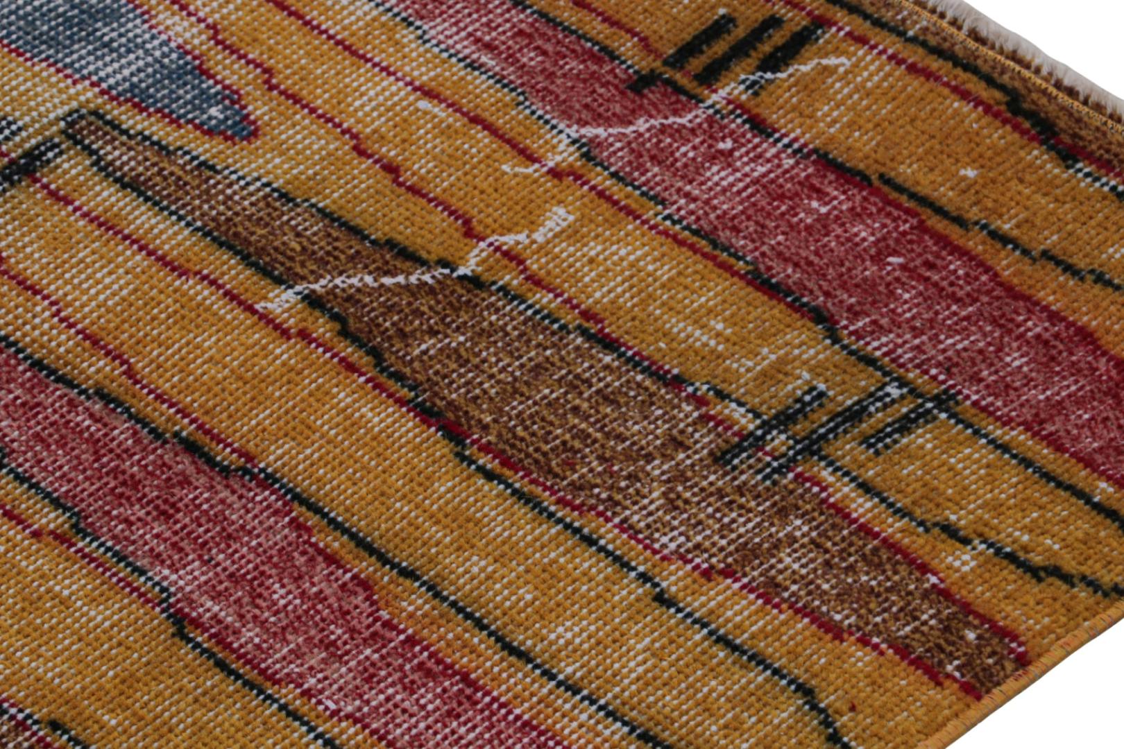 Vintage Zeki Müren Art Deco Rug
