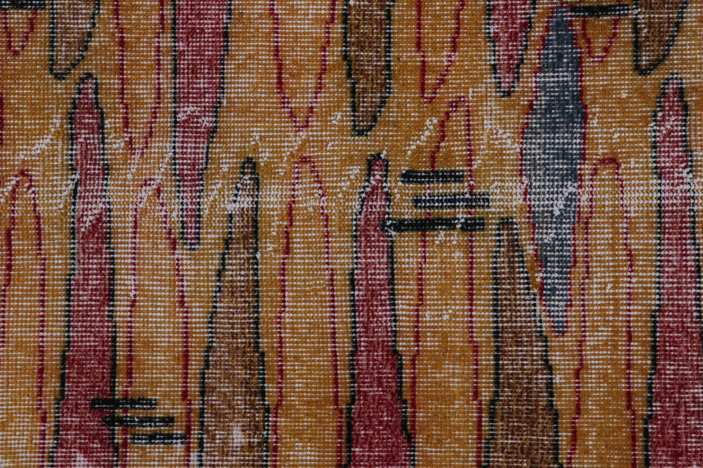 Vintage Zeki Müren Art Deco Rug