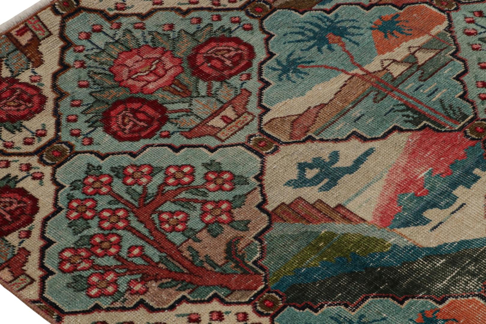 Vintage Tabriz Style Rug