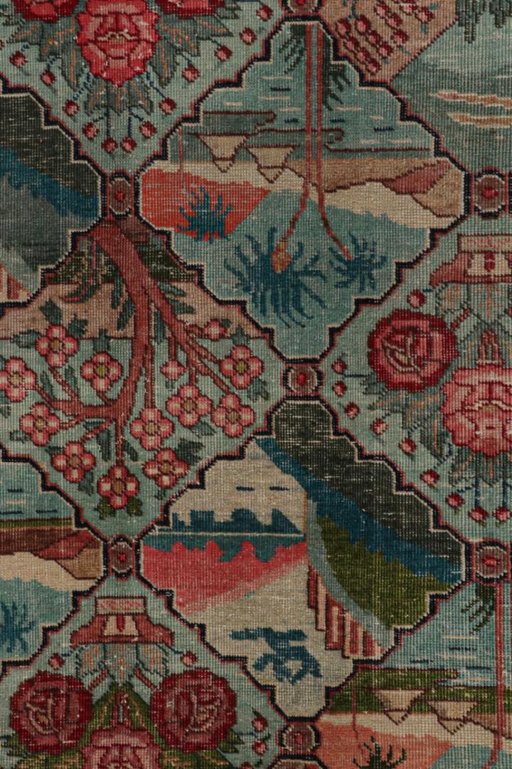 Vintage Tabriz Style Rug