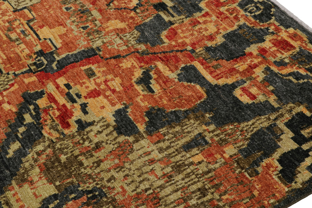 Modern Pictorial “Kirin” Abstract Rug