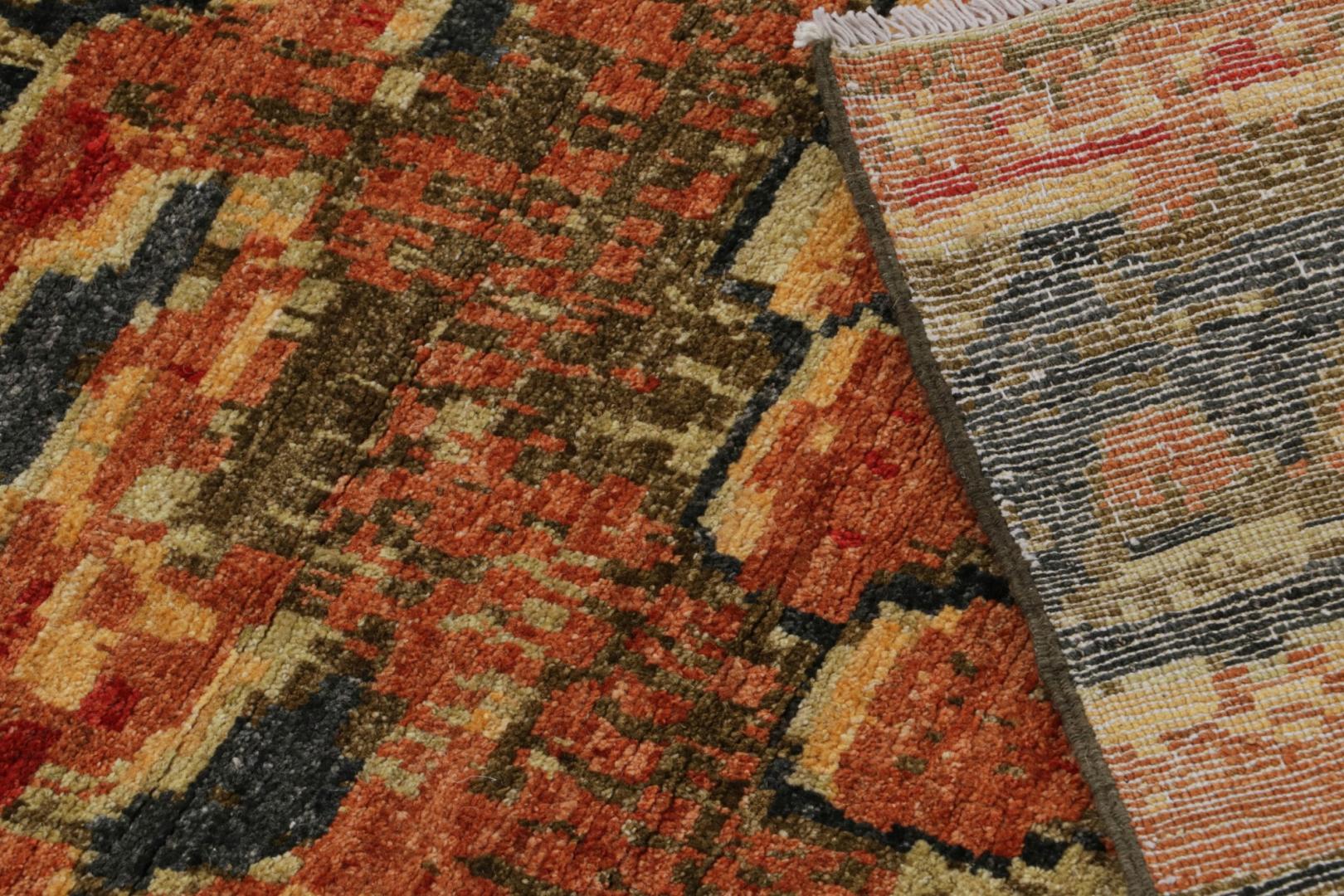 Modern Pictorial “Kirin” Abstract Rug