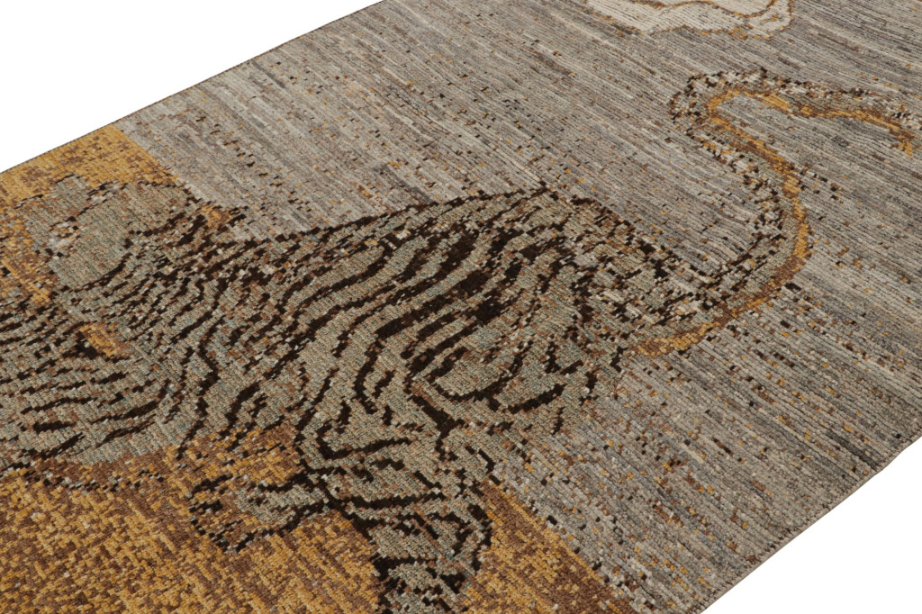 Modern “Tiger” Pictorial Rug