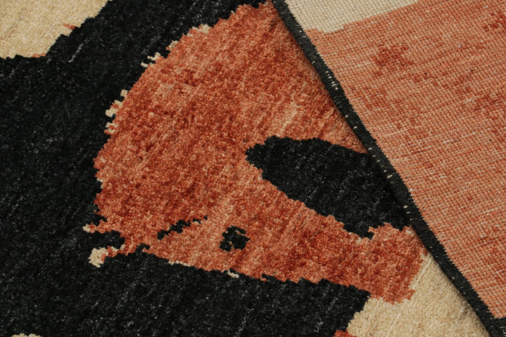 Persian Style Runner Rug With Horse Pictorials