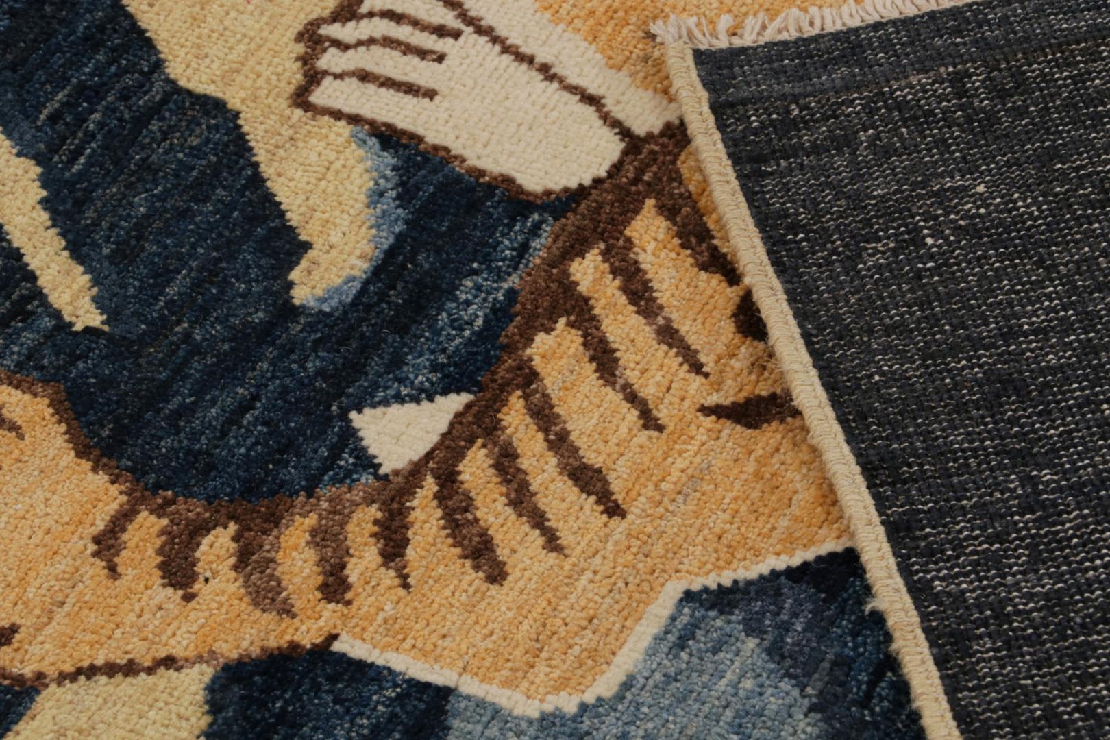 Modern Peking “Tiger” Pictorial Rug