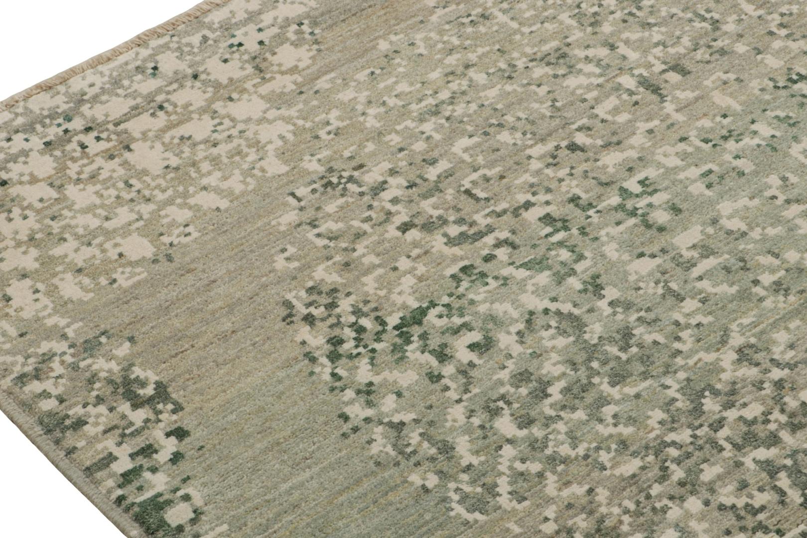 Modern Rug with Geometric Patterns