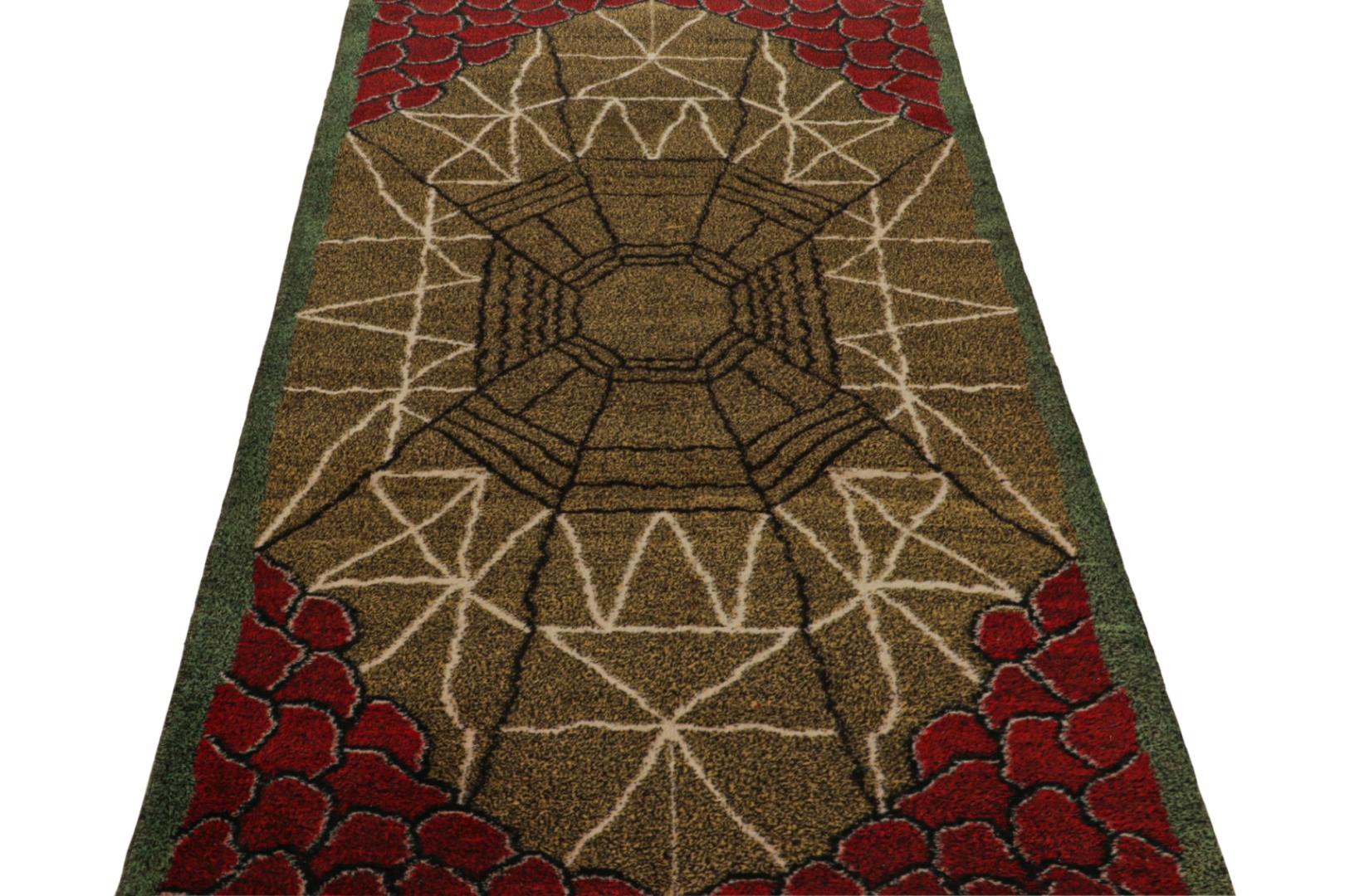 Vintage Zeki Müren Art Deco Rug