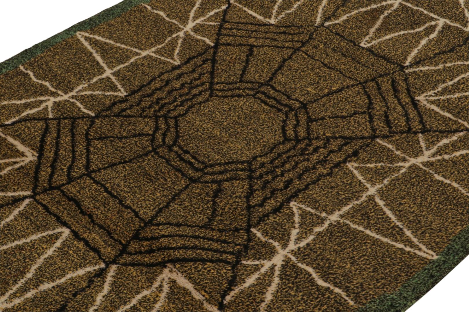 Vintage Zeki Müren Art Deco Rug
