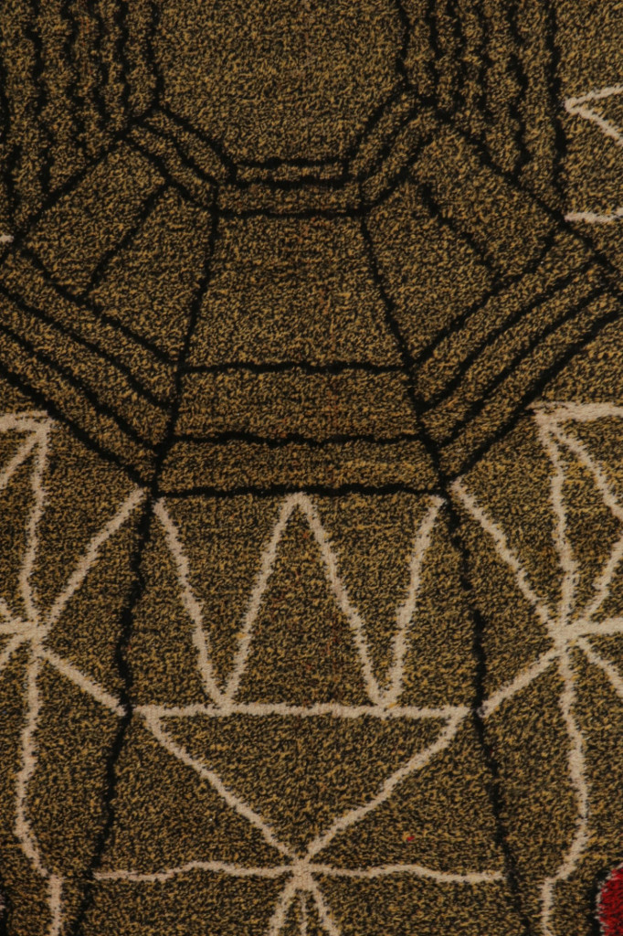 Vintage Zeki Müren Art Deco Rug