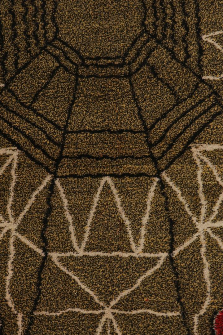 Vintage Zeki Müren Art Deco Rug