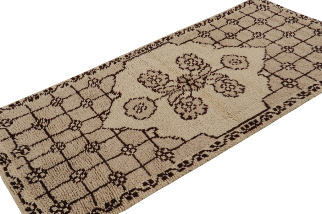 Vintage Tulu Runner Rug with Geometric Patterns