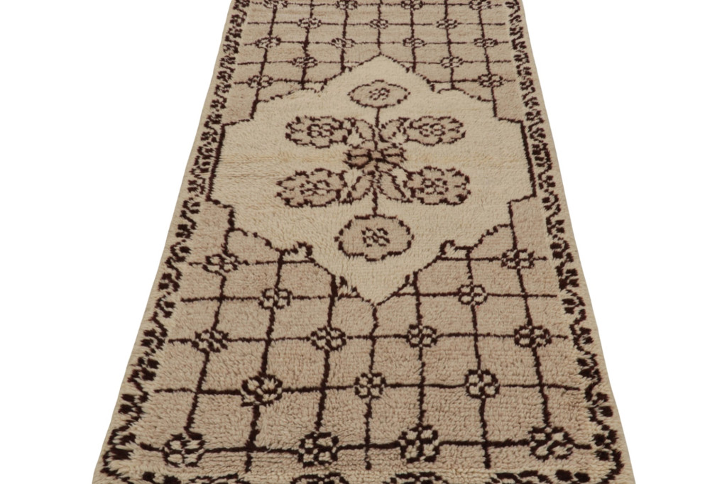 Vintage Tulu Runner Rug with Geometric Patterns
