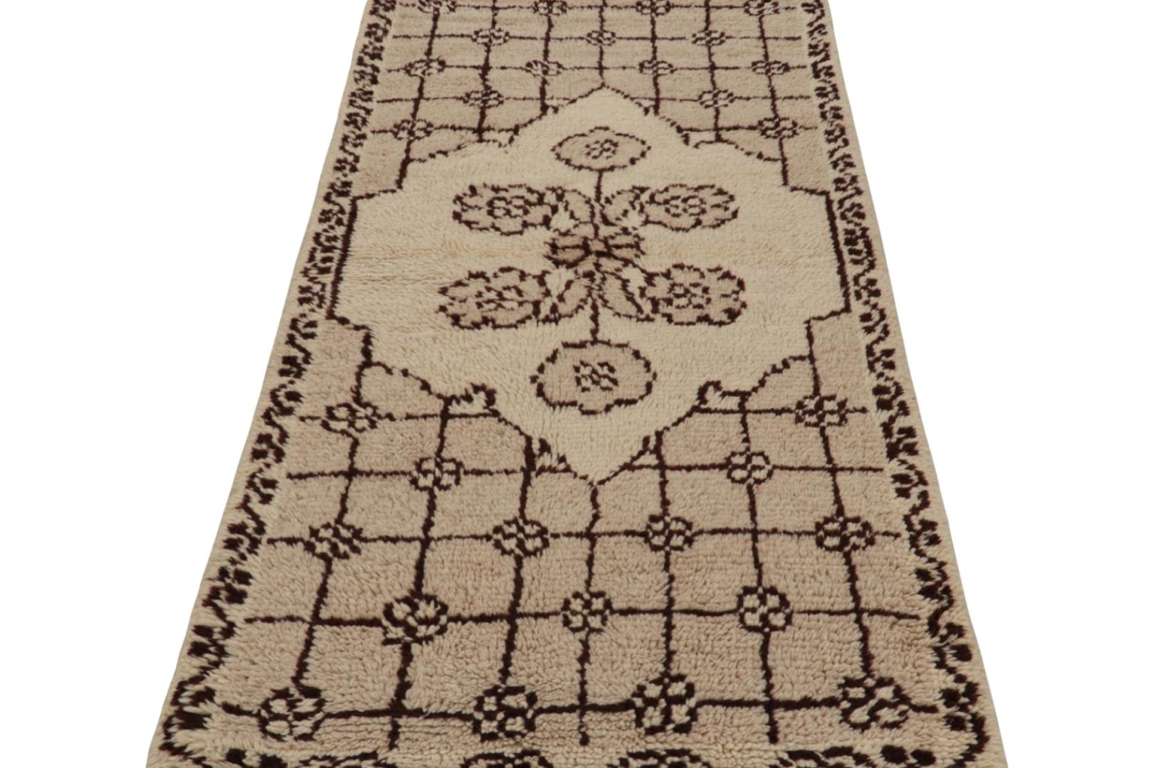 Vintage Tulu Runner Rug with Geometric Patterns