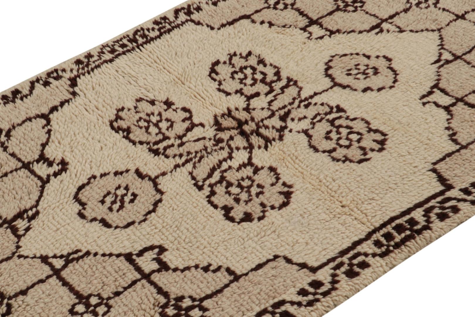 Vintage Tulu Runner Rug with Geometric Patterns