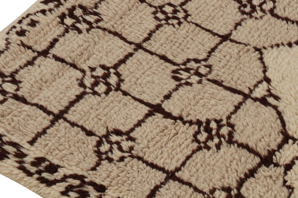 Vintage Tulu Runner Rug with Geometric Patterns