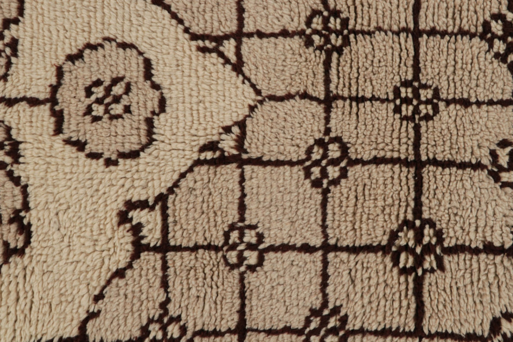 Vintage Tulu Runner Rug with Geometric Patterns
