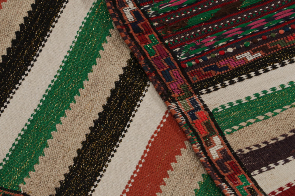 Vintage Afghan Baluch Kilim Scatter Rug