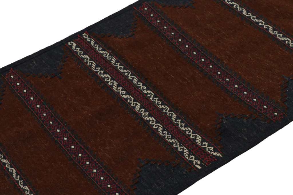 Vintage Afghan Baluch Kilim Runner Rug