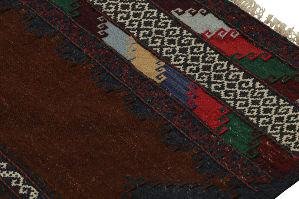 Vintage Afghan Baluch Kilim Runner Rug
