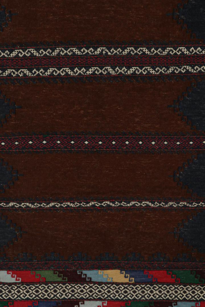 Vintage Afghan Baluch Kilim Runner Rug
