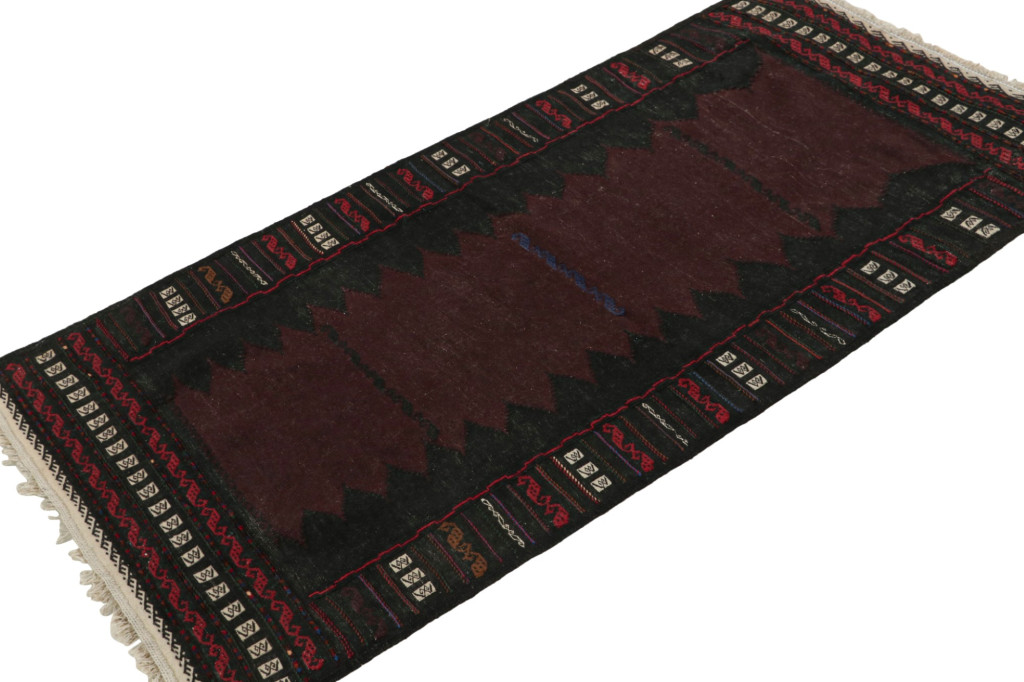 Vintage Afghan Baluch Kilim Runner Rug
