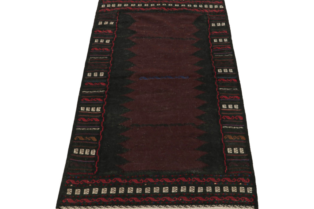 Vintage Afghan Baluch Kilim Runner Rug