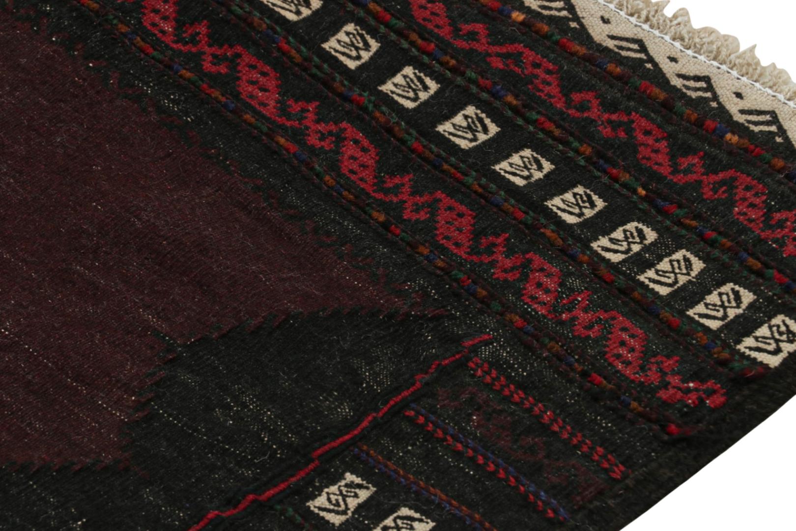 Vintage Afghan Baluch Kilim Runner Rug