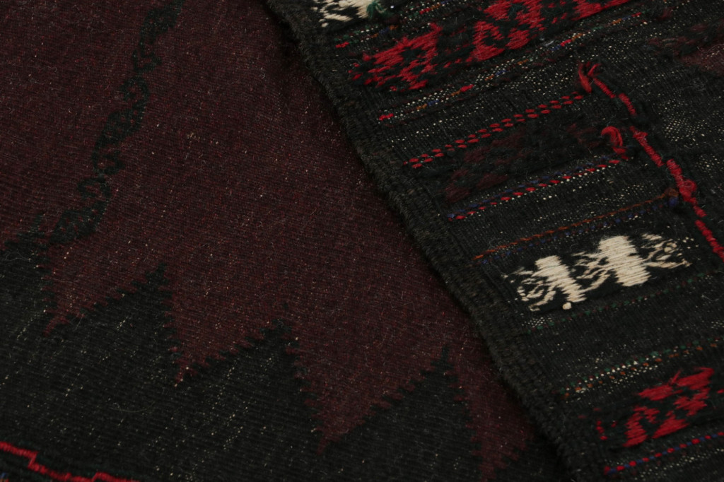 Vintage Afghan Baluch Kilim Runner Rug