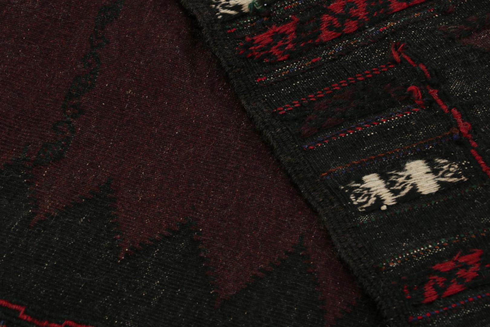 Vintage Afghan Baluch Kilim Runner Rug