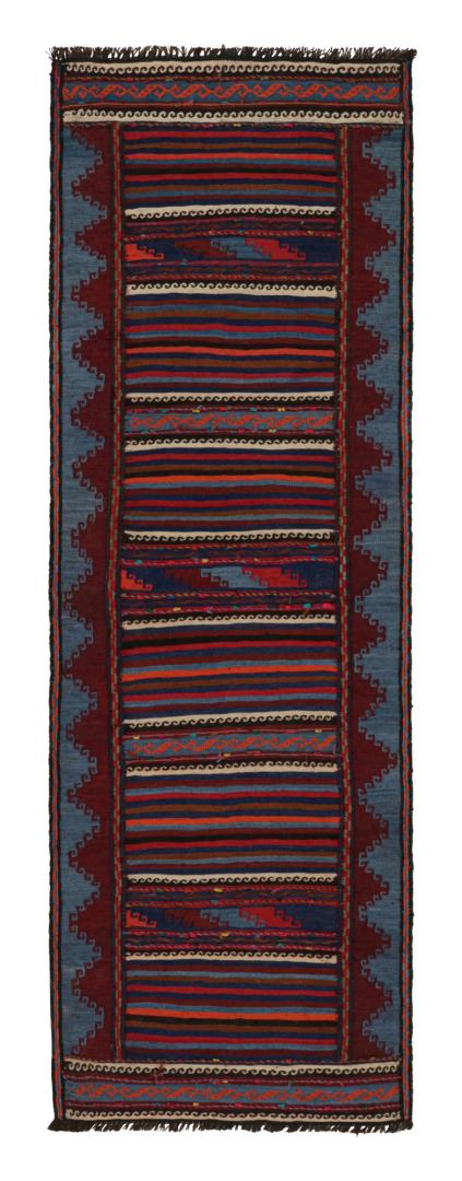 Vintage Afghan Baluch Kilim Runner Rug