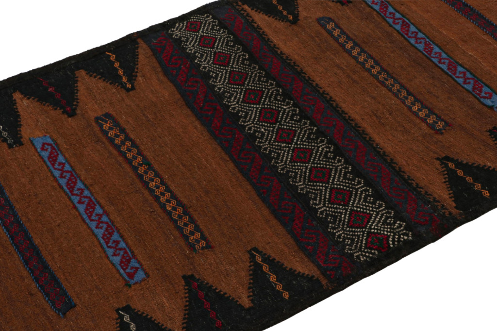 Vintage Afghan Baluch Kilim Runner Rug