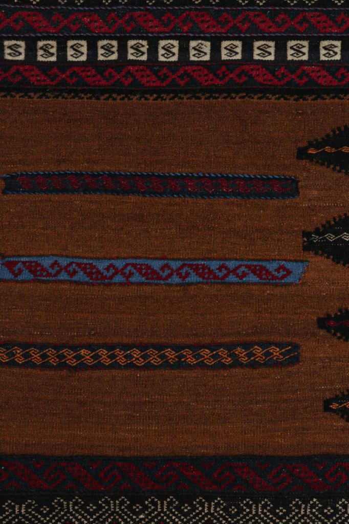 Vintage Afghan Baluch Kilim Runner Rug