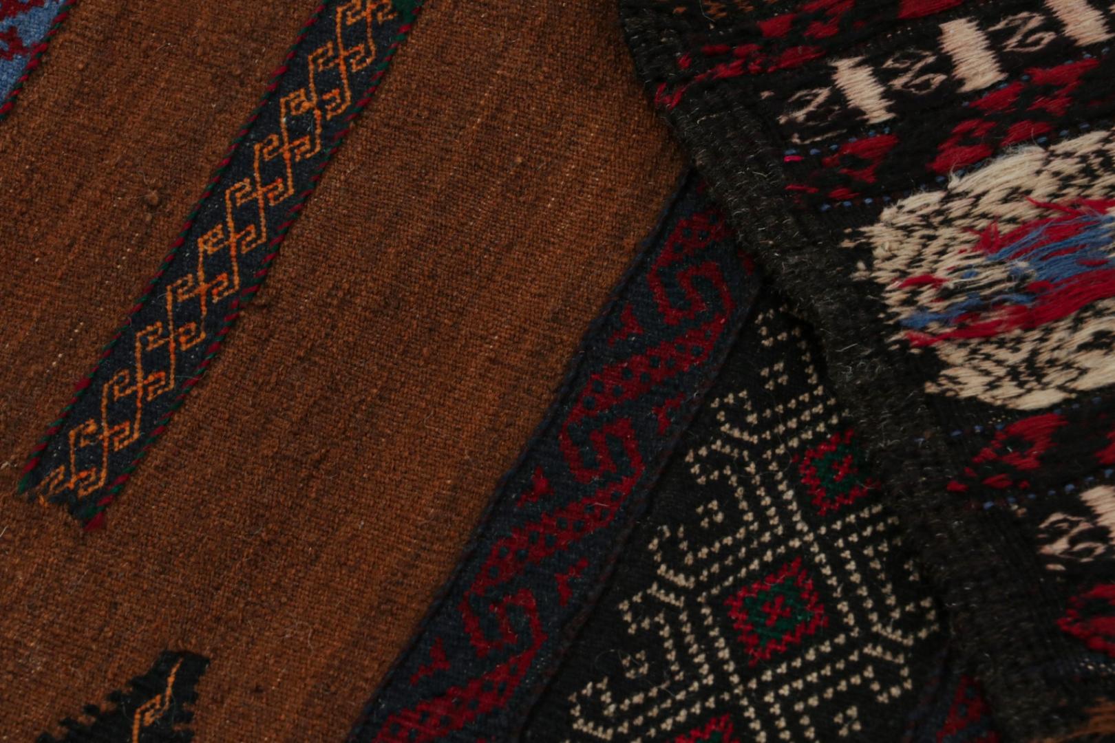Vintage Afghan Baluch Kilim Runner Rug