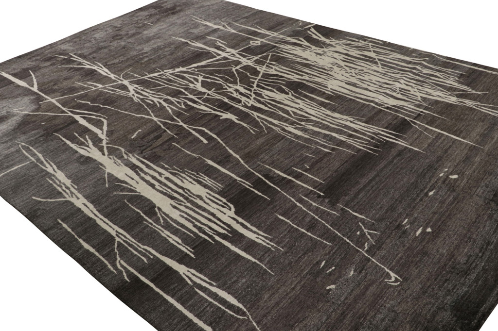 Modern Abstract “Water Wonder Night” Rug